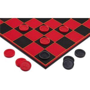 Checkers Board for Kids– Fun Checkerboard Game for Boys and Girls
